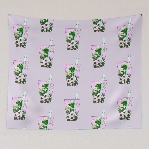 Item preview, Wave in My Boba Tea  designed and sold by Marinaaa010.