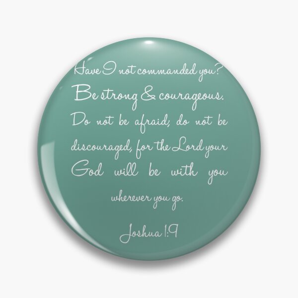 Item preview, Joshua 1:9 designed and sold by ReVivingHoPe.