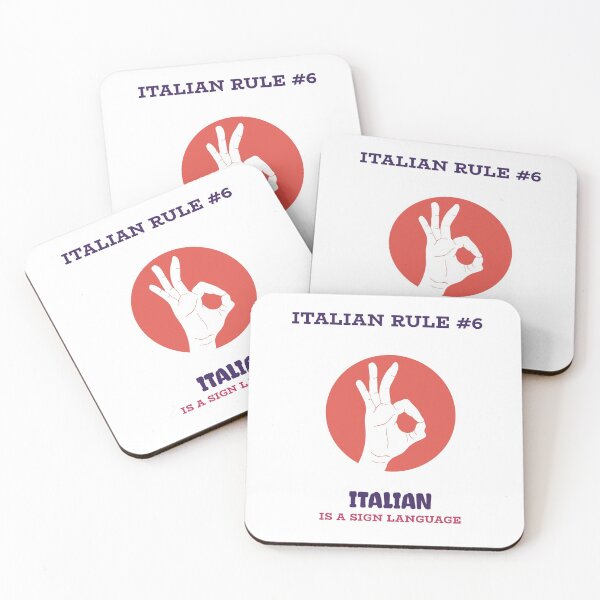 Item preview, Italian Is A Sign Language designed and sold by italikan.