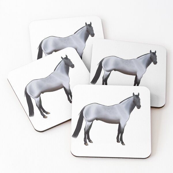Item preview, Blue Roan Quarter Horse designed and sold by Lilystreet.