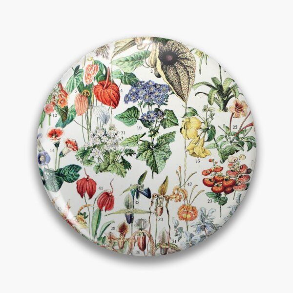 Item preview, Adolphe Millot - Fleurs D - French vintage poster designed and sold by DejaVuStudio.