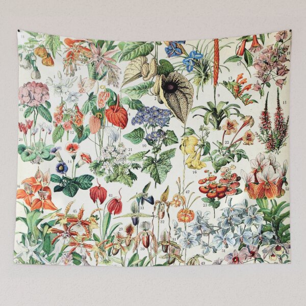 Item preview, Adolphe Millot - Fleurs D - French vintage poster designed and sold by DejaVuStudio.