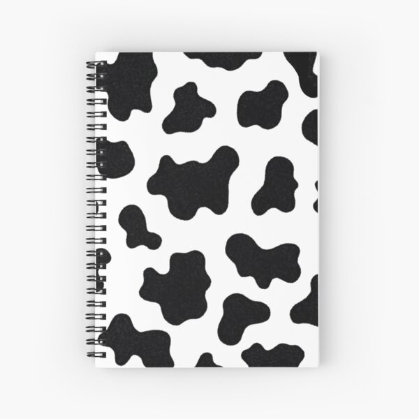 Brown Cow Print Notebook: School Notebook, Cow Print Journal, Brown White  Pattern, 8x11.5: Scherbarth, Ebony: 9798453662647: : Books