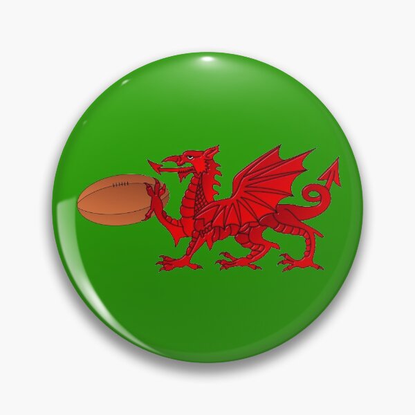Item preview, Welsh Dragon With a Rugby Ball designed and sold by MarkUK97.