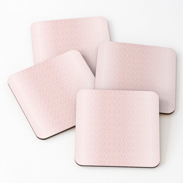 Item preview, Abstract Light Pink and White Pattern designed and sold by sigdesign.