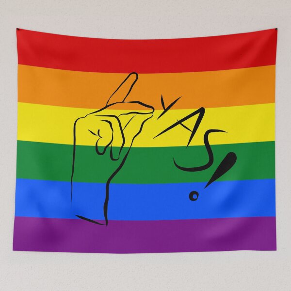 Item preview, Snapping YAS - Gay Rainbow designed and sold by pikafelix.
