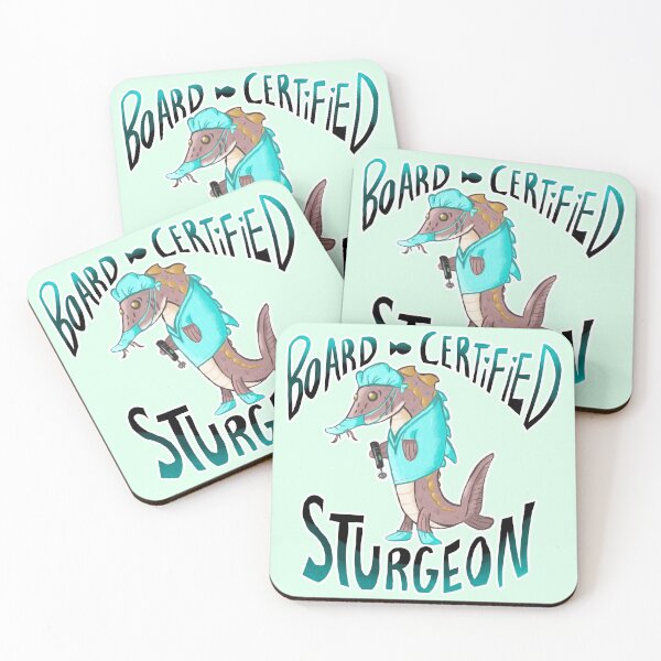 Item preview, Board Certified Sturgeon Surgeon in Digital Media designed and sold by narwhalwall.