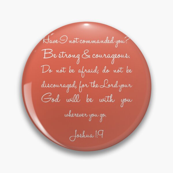 Item preview, Joshua 1:9 designed and sold by ReVivingHoPe.