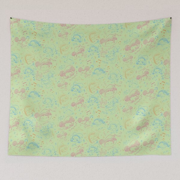 Item preview, Ojamajo Doremi Doodle (Mint Green) designed and sold by Yasimuf.