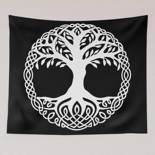 Item preview, Yggdrasil (White) - Tree Of Life designed and sold by TBoxy.