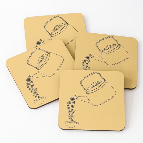 Item preview, Flowery Tea Party designed and sold by sreesha.