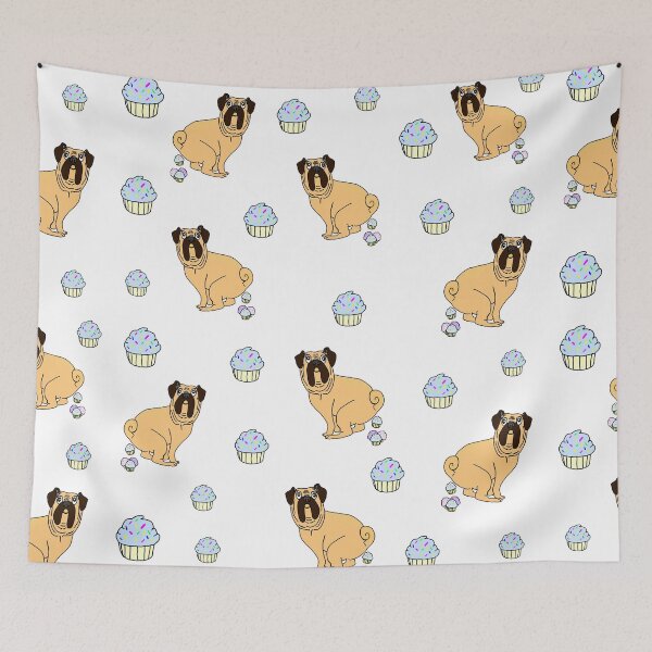 Item preview, Pug Poopin' Cupcakes designed and sold by imphavok.