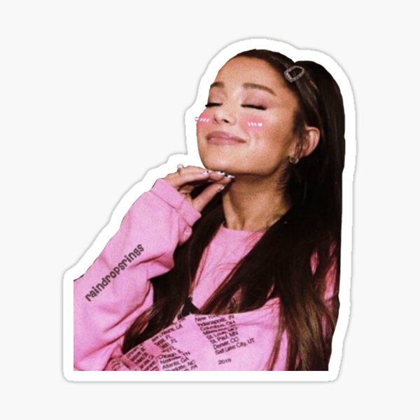 Ariana Grande Pegatina