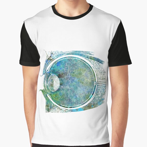 Sideview of Human Eye Graphic T-Shirt