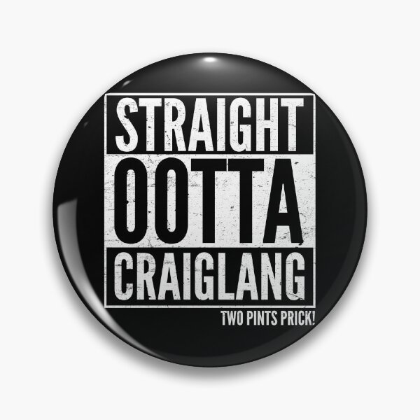 Item preview, Straight Oota Craiglang - 2 Pints  designed and sold by boxoflyrics.