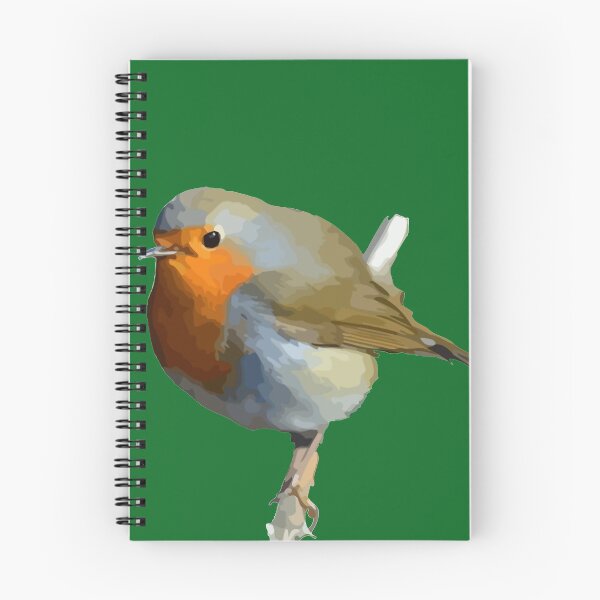 Item preview, Red Breasted Christmas Robin Vector Art designed and sold by taiche.