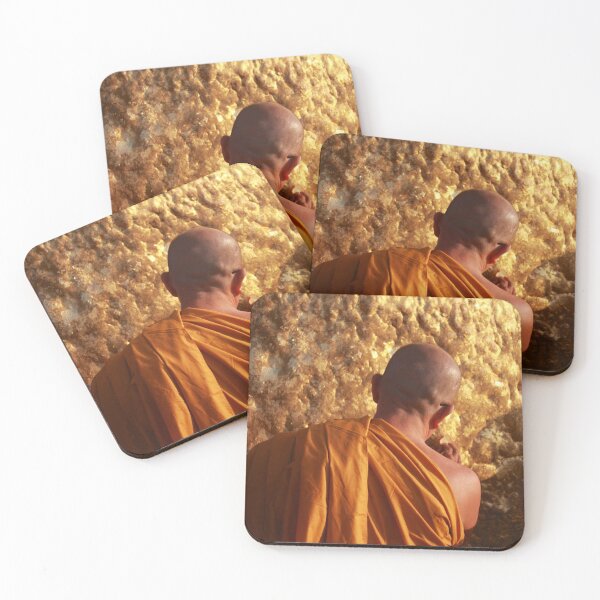 Item preview, Buddhist Monk at the Golden Rock - Burma designed and sold by TravelShots.