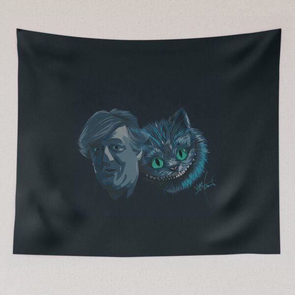 Item preview, Stephen Fry and The Cheshire Cat designed and sold by WoodyFranklyn.