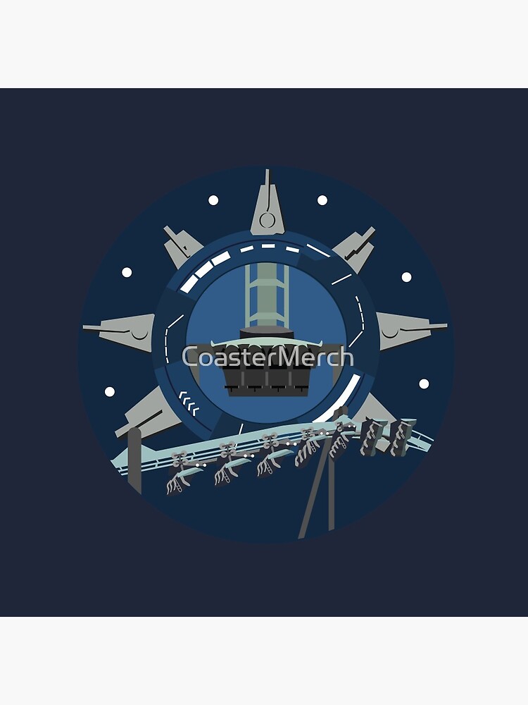 Galactic Space Rollercoaster Design by CoasterMerch