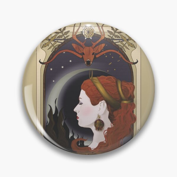 Item preview, Artemis art nouveau designed and sold by Pendientera.