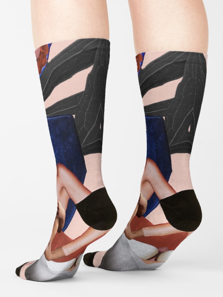 Thumbnail 4 of 5, Socks, Run The World (Girls) - Freedom, independence, woman, feminism designed and sold by Ilaria Antolini.