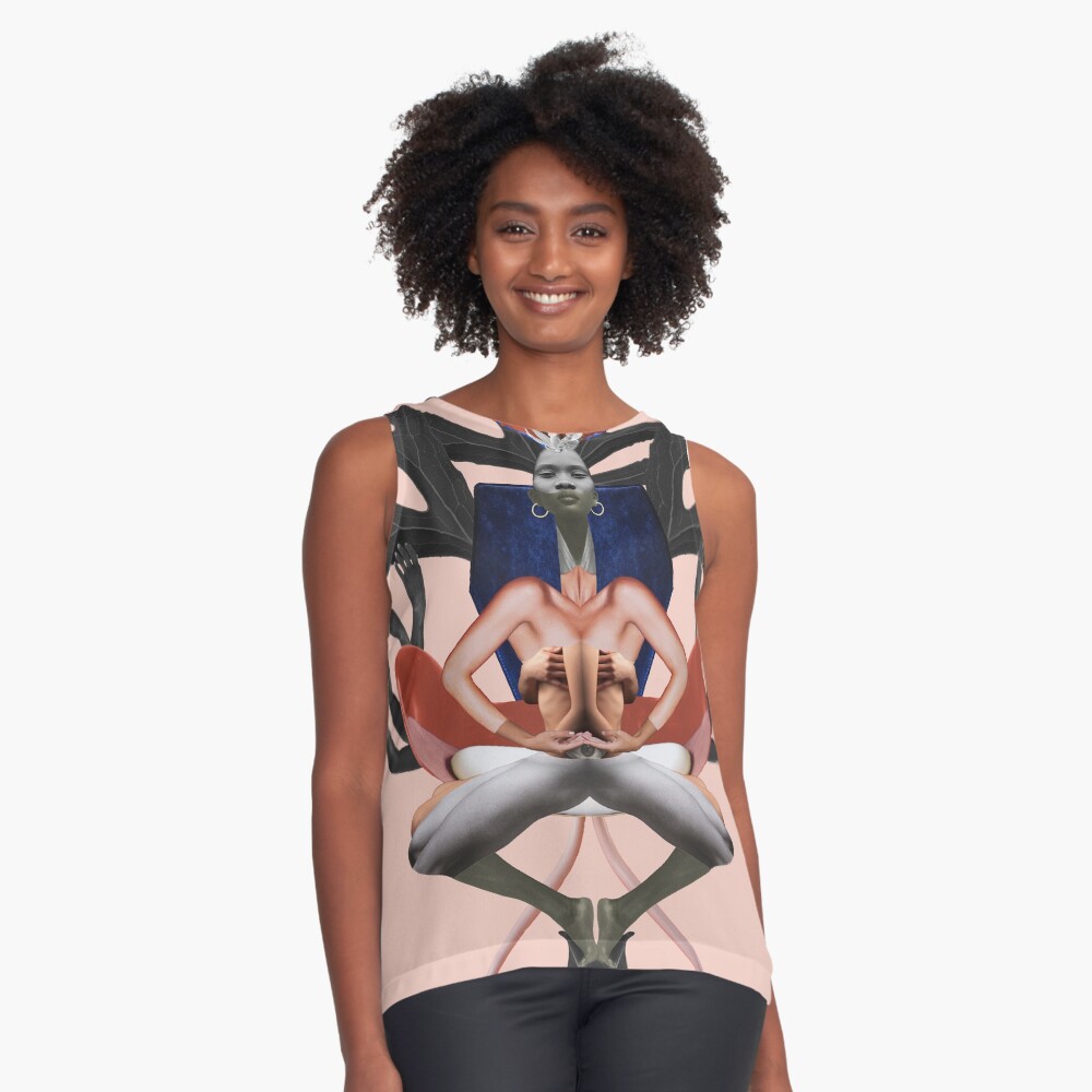 Item preview, Sleeveless Top designed and sold by ilariaantolini.