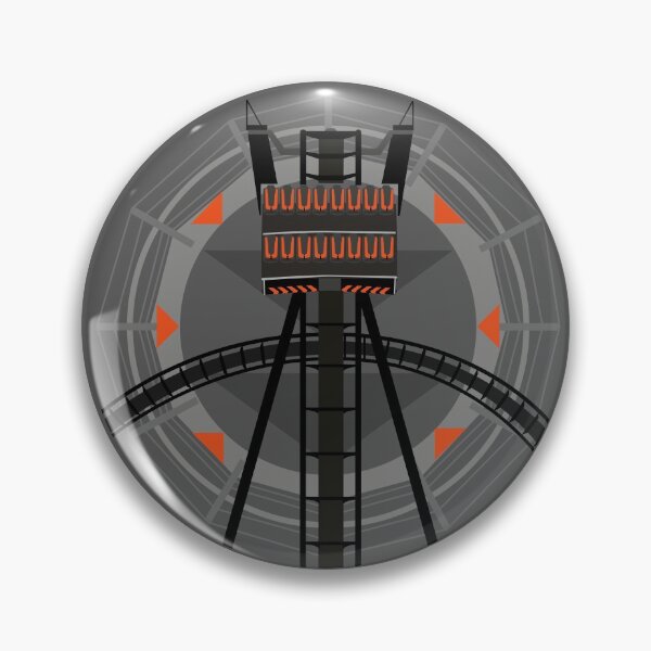 Item preview, No Looking Below - B&M Dive Coaster Origin Design designed and sold by CoasterMerch.