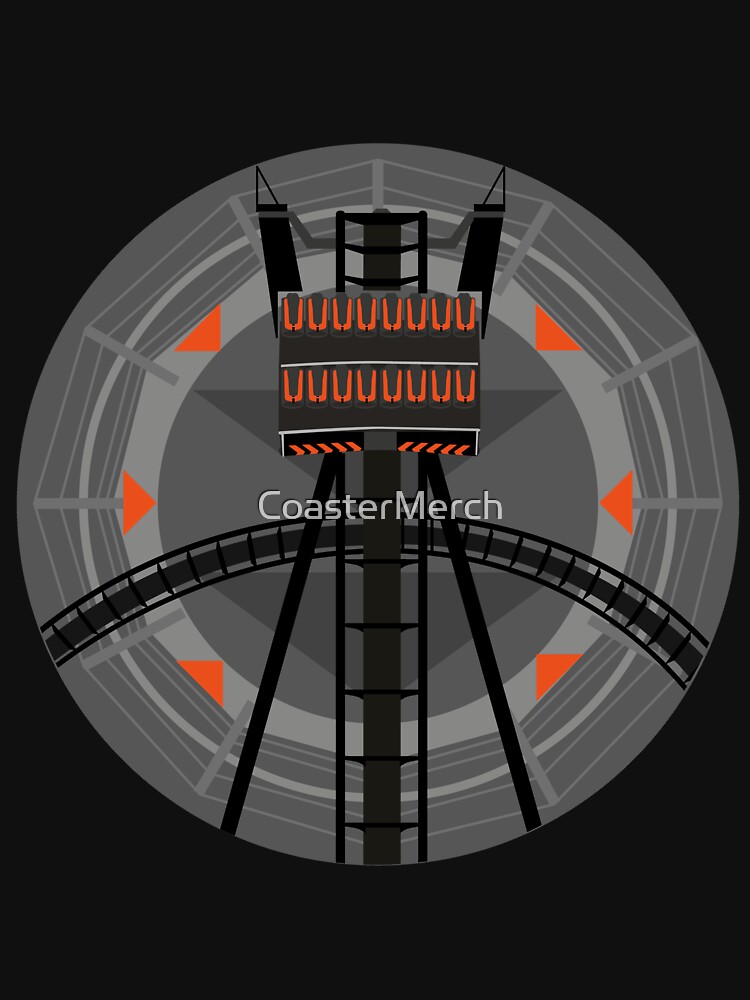 No Looking Below - B&M Dive Coaster Origin Design by CoasterMerch