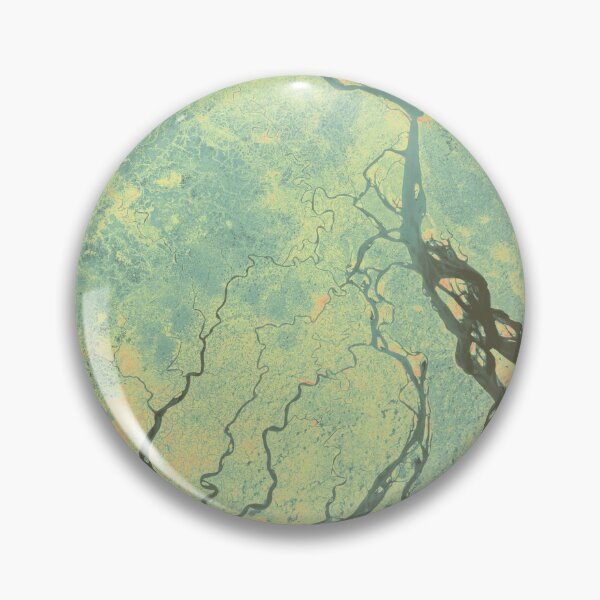 Item preview, Estuario de Bangladesh - Earth Art designed and sold by mapsnacks.