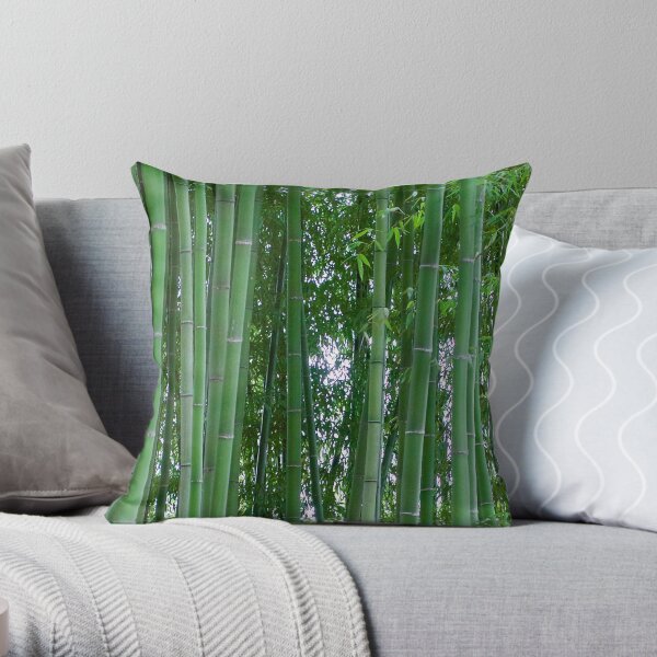 Bamboo Throw Pillow