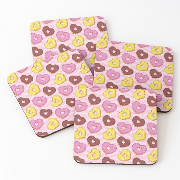 Item preview, Pink, Yellow and Chocolate Donuts  designed and sold by Found Dream.