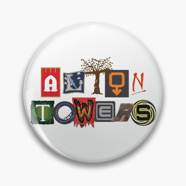 Item preview, Alton Towers Collage Design designed and sold by CoasterMerch.