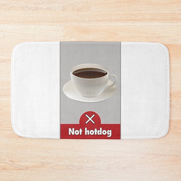 Item preview, Not Hotdog Coffee Cup designed and sold by Maljonic.
