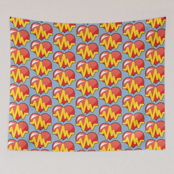 Item preview, Heart with Pulse designed and sold by MonkeyBusinessC.