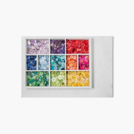 Bright buttons... Art Board Print