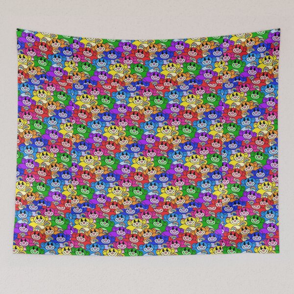 Item preview, Rainbow Monkeys designed and sold by Elise's Pieces.