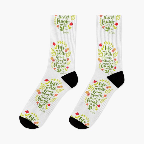Item preview, Life is worth living as long as there's a laugh in it. - Anne of Green Gables designed and sold by literarylifeco.
