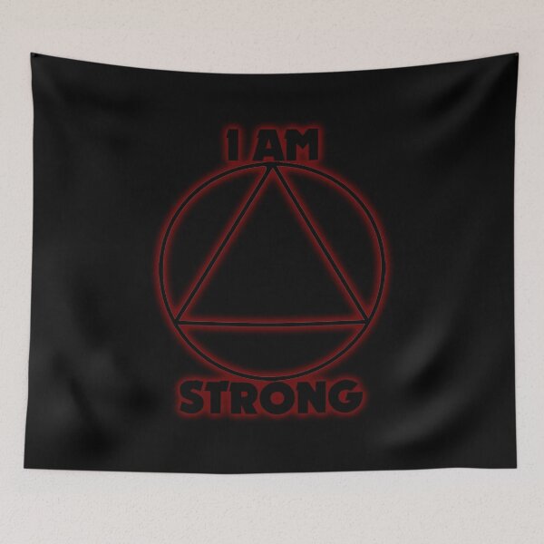 Item preview, I Am Strong - Red designed and sold by Tiggs-designs.