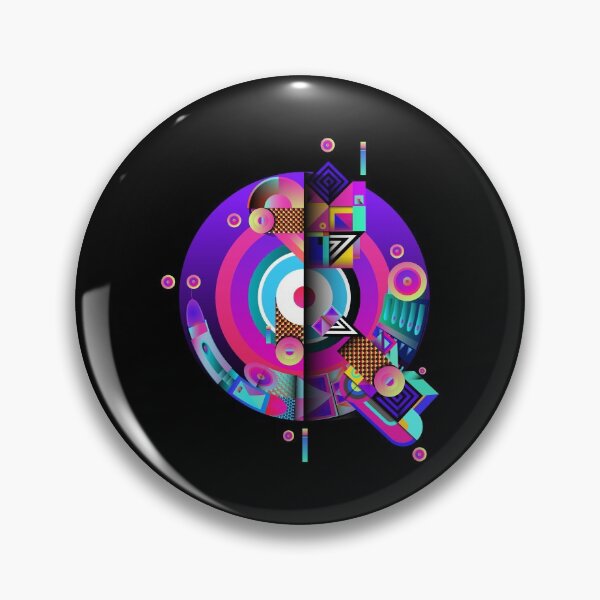 Item preview, Colorful Alphabet, Letter Q designed and sold by Space-Bug.