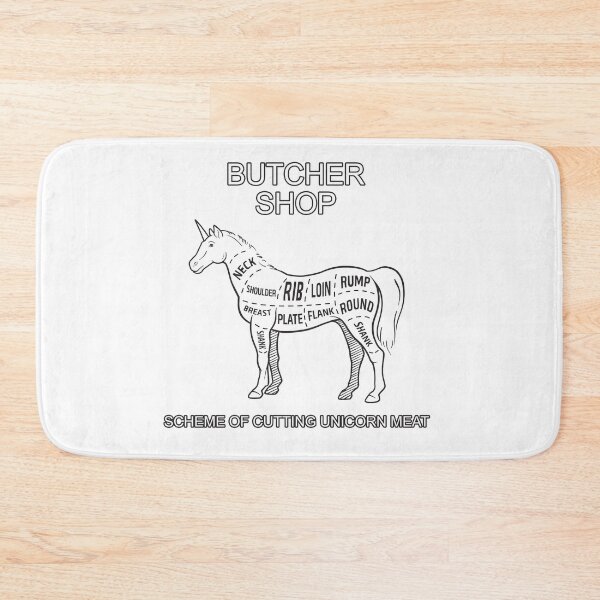 Item preview, The butchers guide - unicorn designed and sold by ValentinaHramov.