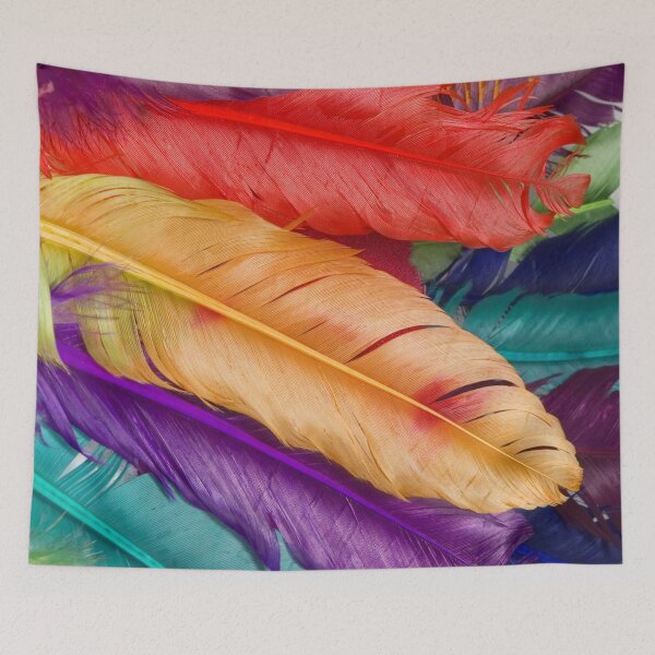 Item preview, Colorful feathers designed and sold by philippe souvy.