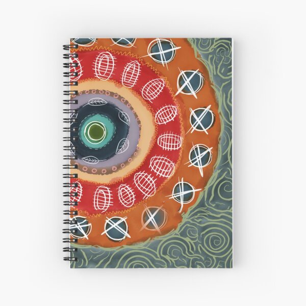 Circle upon Circle Spiral Notebook
