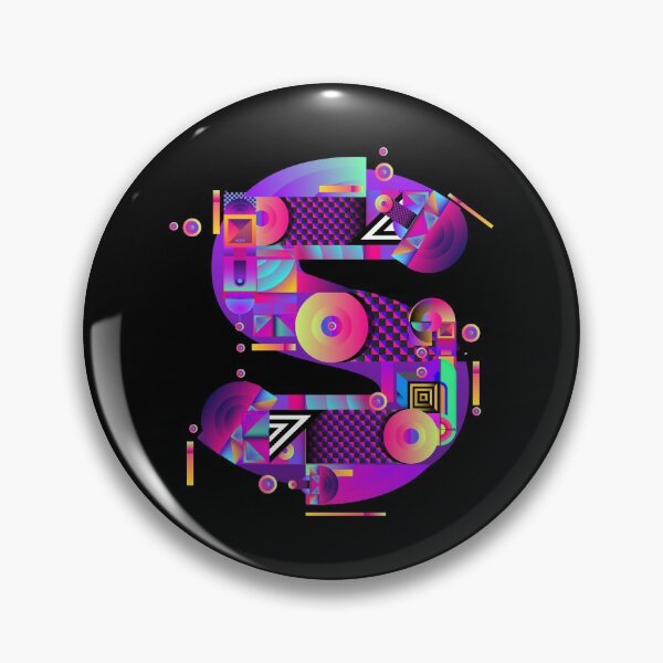 Item preview, Colorful Alphabet, Letter S designed and sold by Space-Bug.