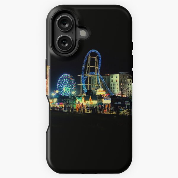 Vista previa del artículo con la obra «Ocean City Nj Skyline en la noche», diseñado y vendido por James DeFazio.