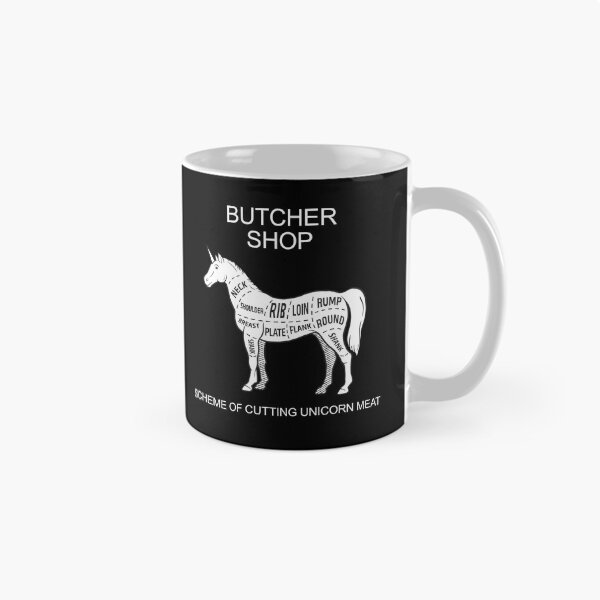 Item preview, The butchers guide - unicorn designed and sold by ValentinaHramov.