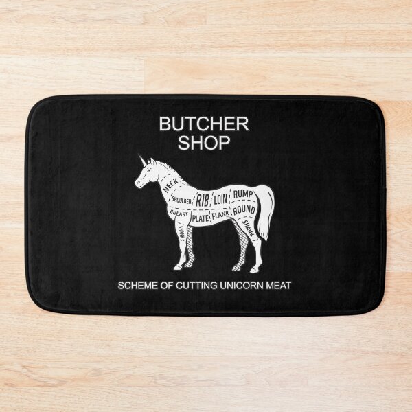 Item preview, The butchers guide - unicorn designed and sold by ValentinaHramov.