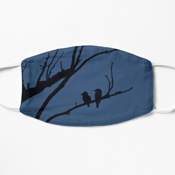 Kookaburras in Silhouette Mask