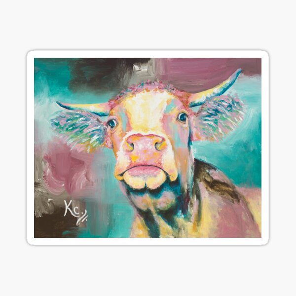 Moo Cow Sticker