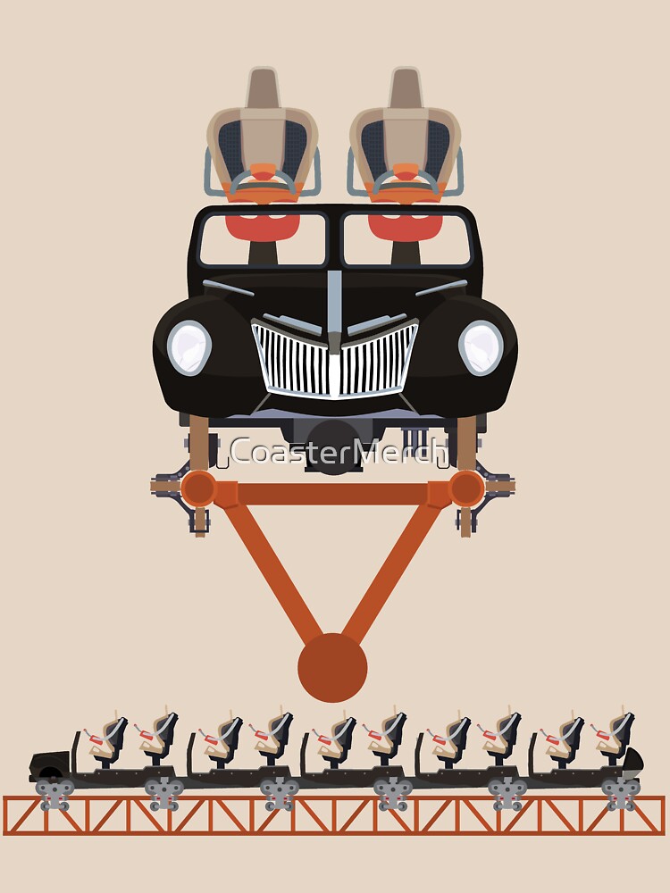 Copperhead Strike Coaster Train Design by CoasterMerch