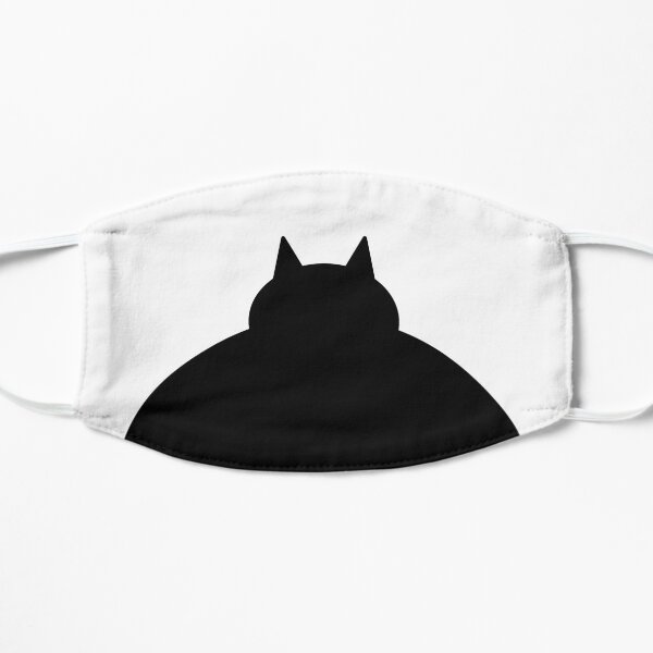 Fat Black Cat Mask